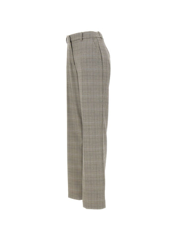 KAOS Pantaloni a gamba dritta GREY Donna 