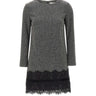 KAOS Abito con pizzo GREY Donna 