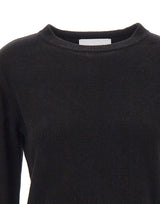 KAOS Maglia in lana con ruches BLACK Donna 