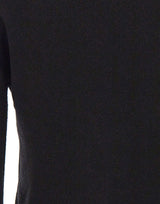 KAOS Maglia in lana con ruches BLACK Donna 