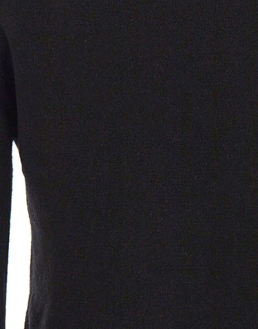 KAOS Maglia in lana con ruches BLACK Donna 
