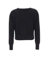 KAOS Cardigan in lana BLACK Donna 