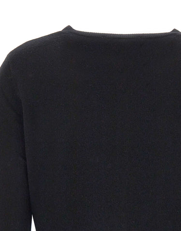 KAOS Cardigan in lana BLACK Donna 