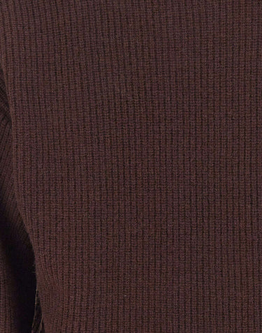 KAOS Maglia con bottoni sulle maniche BROWN Donna 