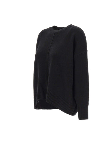KAOS Maglia in lana BLACK Donna 