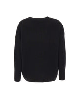 KAOS Maglia in lana BLACK Donna 