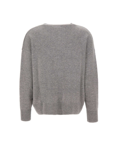 KAOS Maglia in lana GREY Donna 