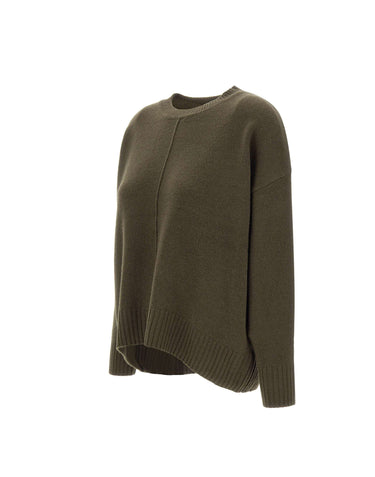 KAOS Maglia in lana GREEN Donna 