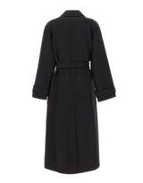 KAOS Cappotto in misto lana BLACK Donna 