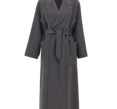 KAOS Cappotto in misto lana GREY Donna 