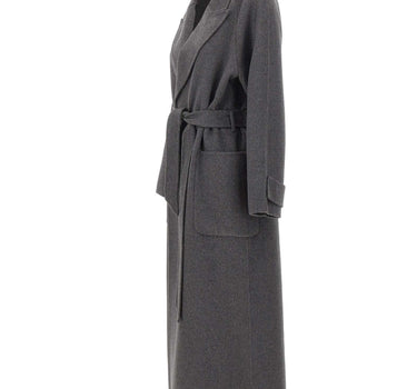 KAOS Cappotto in misto lana GREY Donna 