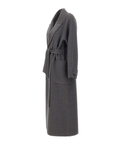 KAOS Cappotto in misto lana GREY Donna 