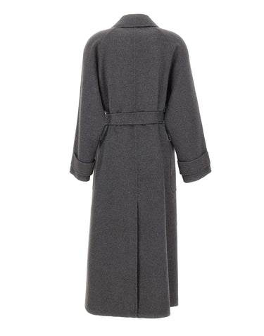 KAOS Cappotto in misto lana GREY Donna 