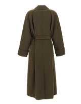 KAOS Cappotto in misto lana GREEN Donna 