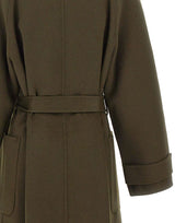 KAOS Cappotto in misto lana GREEN Donna 