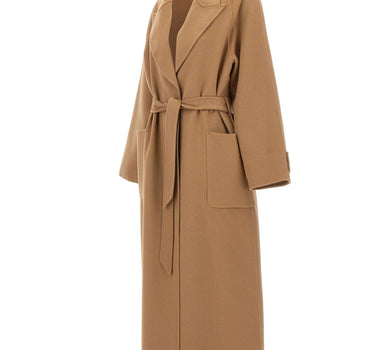 KAOS Cappotto in misto lana BROWN Donna 