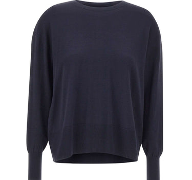 KAOS Maglia con abbotonatura posteriore BLUE Donna 