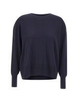 KAOS Maglia con abbotonatura posteriore BLUE Donna 