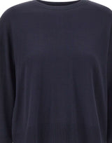 KAOS Maglia con abbotonatura posteriore BLUE Donna 
