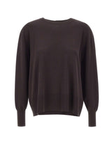 KAOS Maglia con abbotonatura posteriore BROWN Donna 