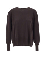 KAOS Maglia con abbotonatura posteriore BROWN Donna 