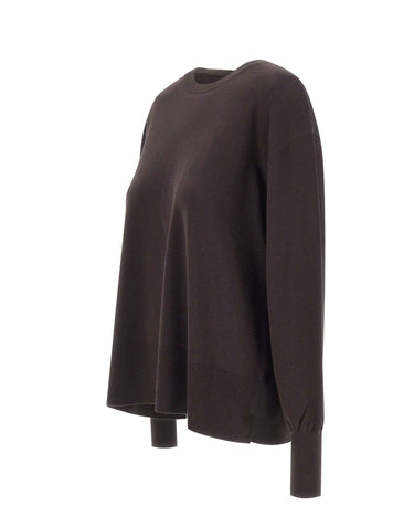 KAOS Maglia con abbotonatura posteriore BROWN Donna 