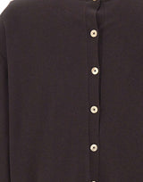 KAOS Maglia con abbotonatura posteriore BROWN Donna 