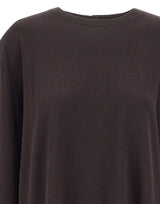 KAOS Maglia con abbotonatura posteriore BROWN Donna 