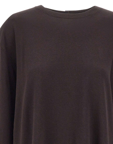 KAOS Maglia con abbotonatura posteriore BROWN Donna 