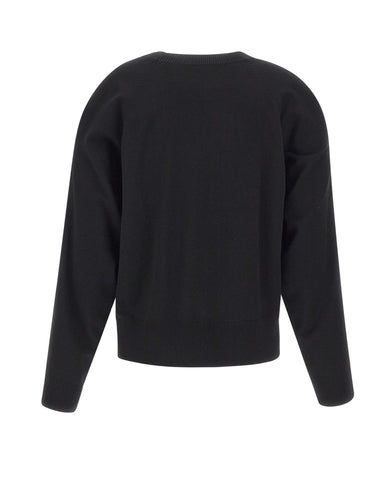 KAOS Maglia con cut-out sulle spalle BLACK Donna 
