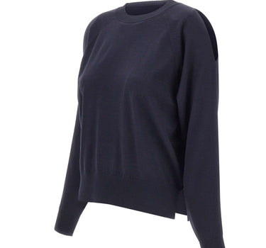 KAOS Maglia con cut-out sulle spalle BLUE Donna 