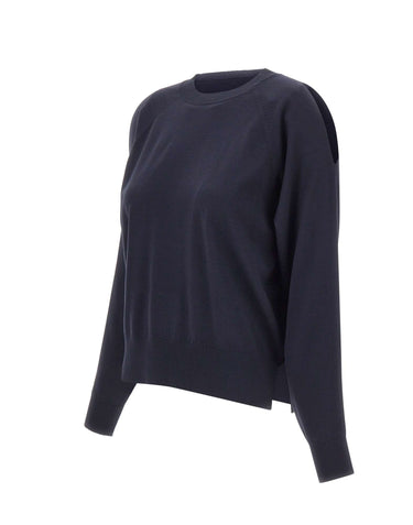 KAOS Maglia con cut-out sulle spalle BLUE Donna 