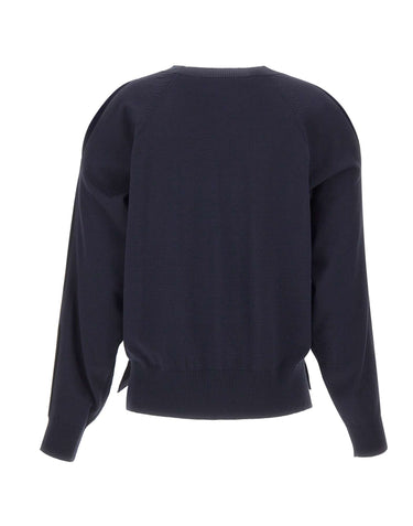 KAOS Maglia con cut-out sulle spalle BLUE Donna 