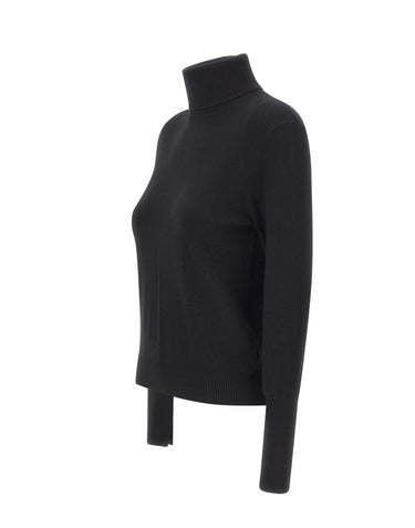 KAOS Maglia dolcevita BLACK Donna 