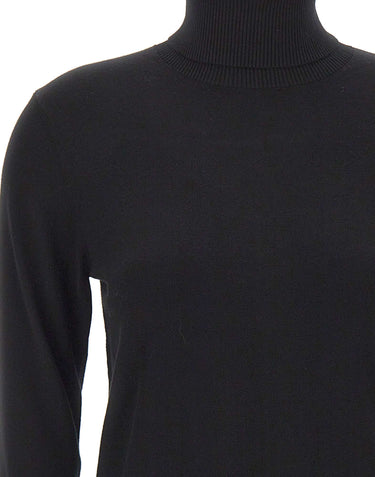 KAOS Maglia dolcevita BLACK Donna 