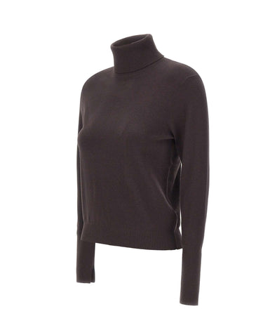 KAOS Maglia dolcevita BROWN Donna 