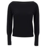 KAOS Maglia con scollo a barca BLACK Donna 