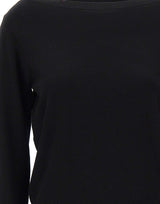 KAOS Maglia con scollo a barca BLACK Donna 