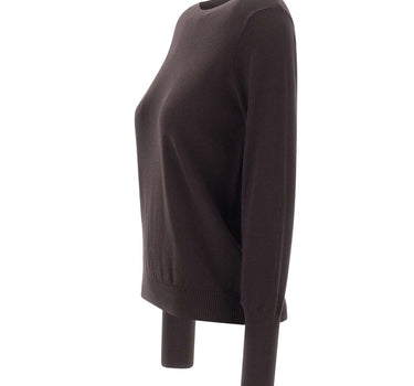 KAOS Maglia con scollo a barca BROWN Donna 