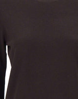KAOS Maglia con scollo a barca BROWN Donna 