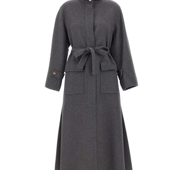 KAOS Cappotto in misto lana GREY Donna 
