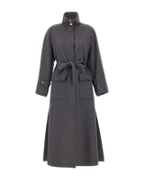KAOS Cappotto in misto lana GREY Donna 