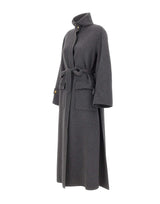 KAOS Cappotto in misto lana GREY Donna 
