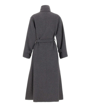 KAOS Cappotto in misto lana GREY Donna 