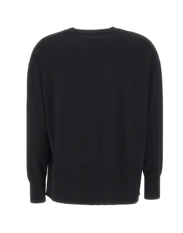 KAOS Maglia con spacchi laterali BLACK Donna 