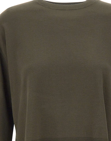 KAOS Maglia con spacchi laterali GREEN Donna 