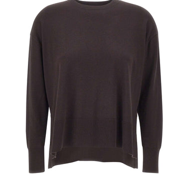 KAOS Maglia con spacchi laterali BROWN Donna 