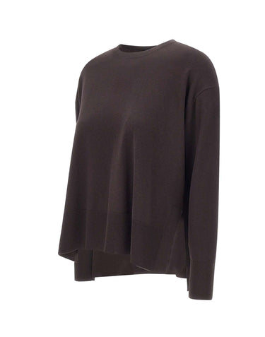 KAOS Maglia con spacchi laterali BROWN Donna 
