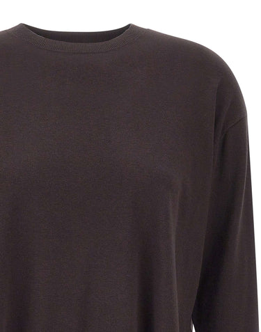 KAOS Maglia con spacchi laterali BROWN Donna 
