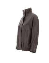 Giacca bomber in pelle SI1SF001 6028 KAOS 